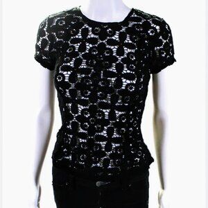 Intermix Crochet Lace Top